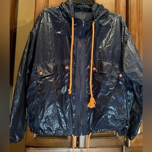 Wild Fable hooded athletic bomber